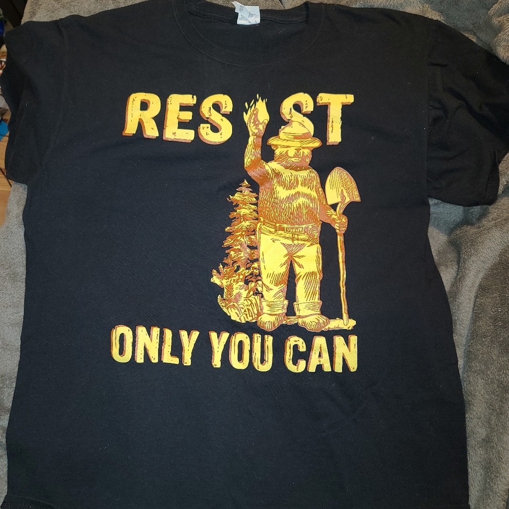 Smokey the bear resist shirt